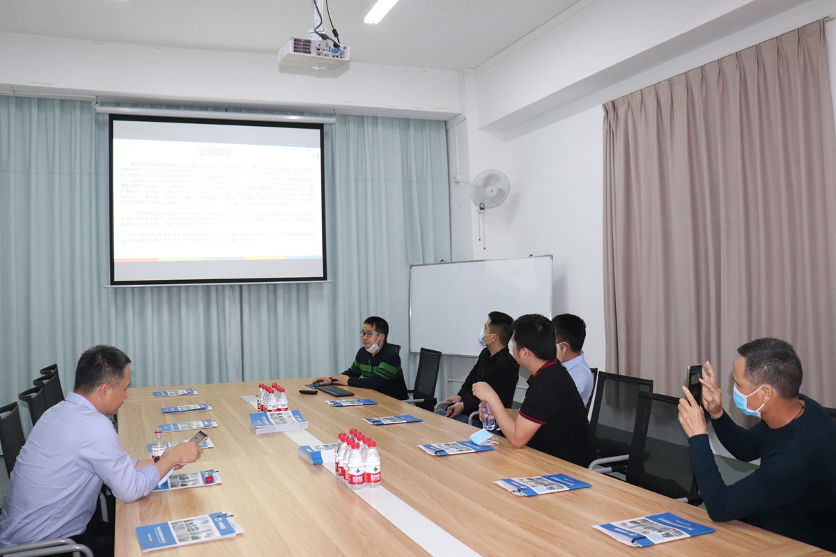 2020-03-28 廣西壹品江山項目部來廠參觀考察