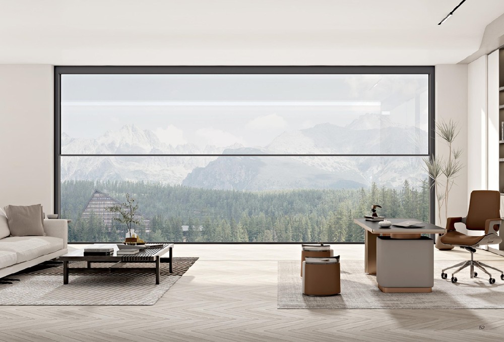 150全景電動提升窗